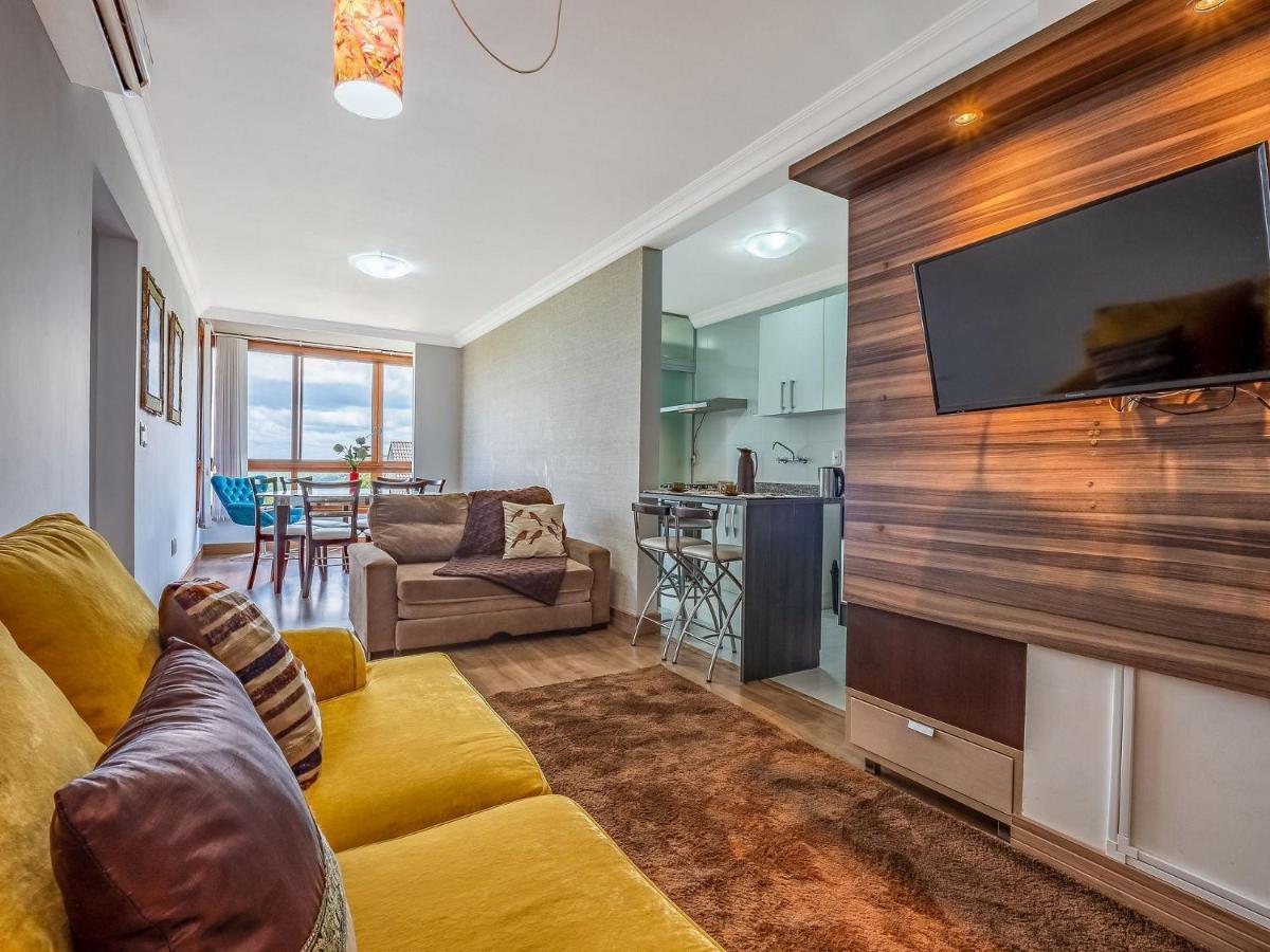 Appartement Cristo Rei 302 - Apartamento Em Gramado - Vista Para O Vale Extérieur photo