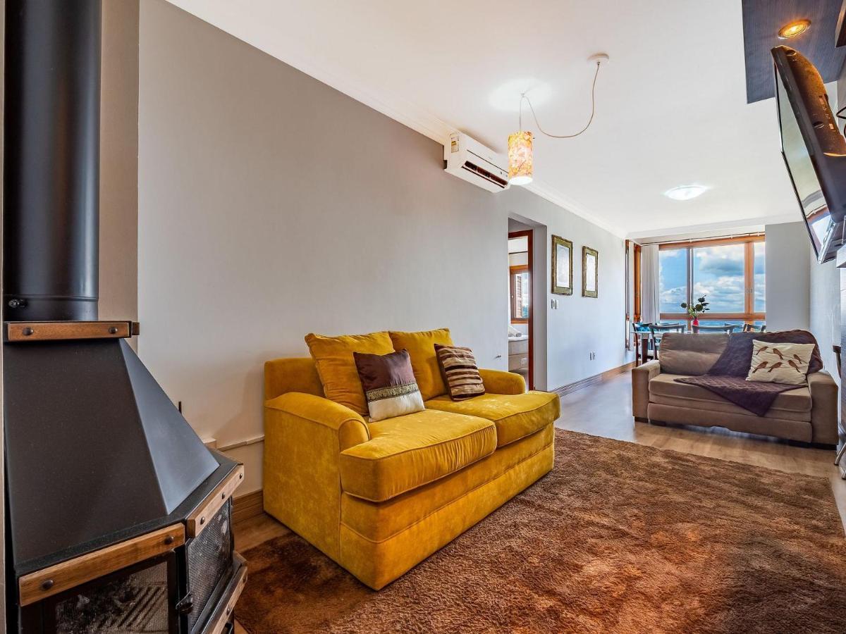 Appartement Cristo Rei 302 - Apartamento Em Gramado - Vista Para O Vale Extérieur photo