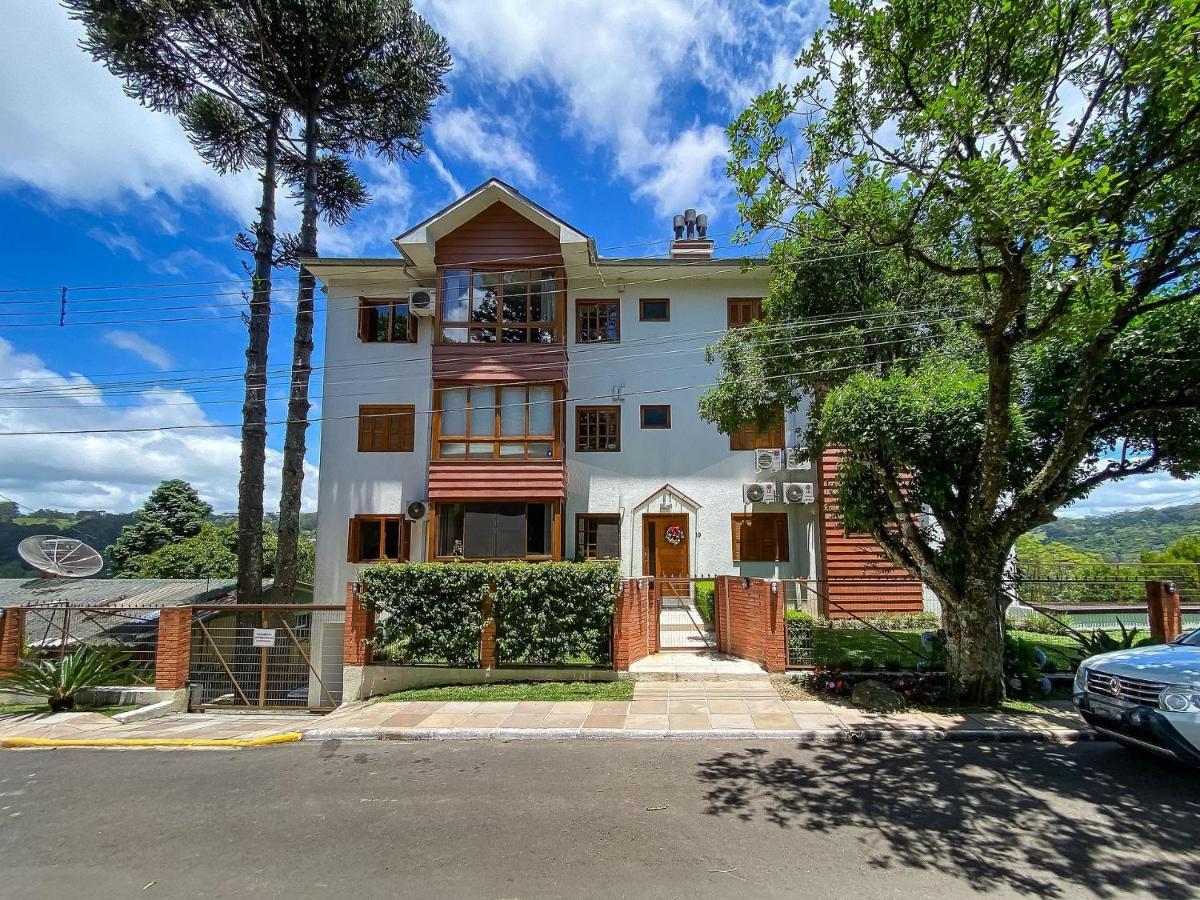 Appartement Cristo Rei 302 - Apartamento Em Gramado - Vista Para O Vale Extérieur photo