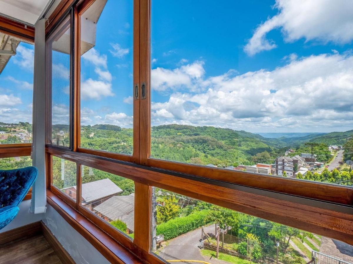 Appartement Cristo Rei 302 - Apartamento Em Gramado - Vista Para O Vale Extérieur photo
